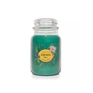 Yankee Candle JAMAICA VIBES Large 22 oz Single Wick Jar Candle FREE SHIPPING